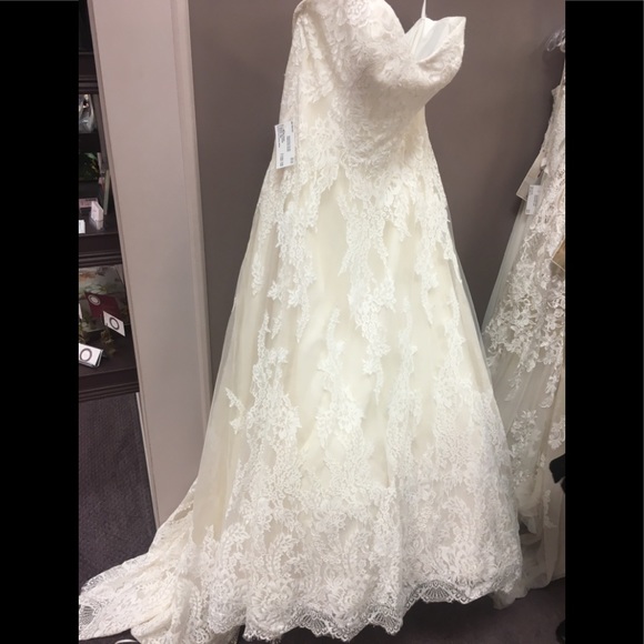 NWT NWA Maggie Sottero “Olea” Wedding Gown size 20 - Picture 8 of 8